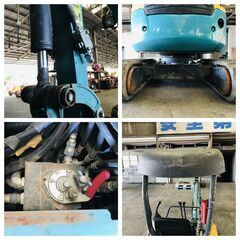 【売切御免！】175 鳥取県発 クボタ 油圧ミニショベル [ U-17 ] 現状販売 広島 岡山 島根 兵庫 あぐり家鳥取中央店の画像