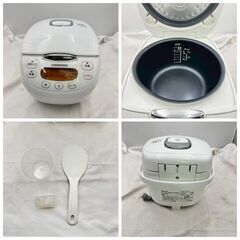 【❗️✨一人暮らし向け✨❗️】通電OK・家電2点セット　Haier 電子レンジ JM-17F-60（2016年製）＋YAMADA 炊飯器 YEC-M10G1（2019年製）の画像