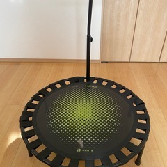 トランポリン　手すり有りの画像