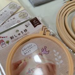 刺しゅう枠     パンチニードルの画像