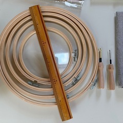 刺しゅう枠     パンチニードルの画像