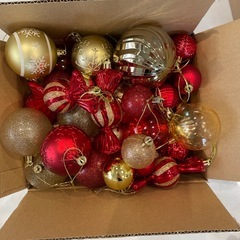 クリスマスツリー　オーナメントの画像