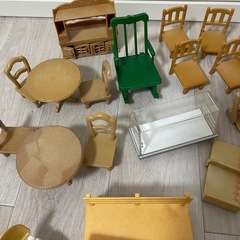 シルバニアファミリー 家具セット おまとめ500円の画像