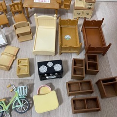 シルバニアファミリー 家具セット おまとめ500円の画像