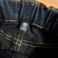 1/18削除予定　UNIQLO ジーンズ　120cmの画像