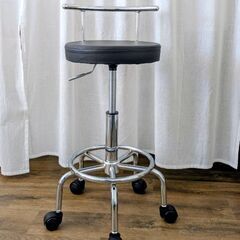 カウンターチェア［黒］の画像