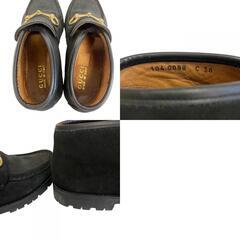 グッチ GUCCI 23 ブーツ ホースビット ショートブーツ 1040088 ブラックの画像