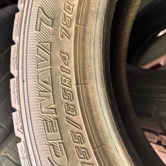 スタッドレスタイヤ　155/65R14 ２本の画像