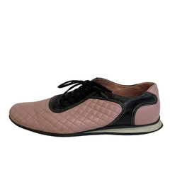 プラダ PRADA 22 スニーカー キルティング プラダスポーツ ピンクの画像