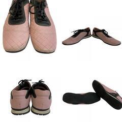 プラダ PRADA 22 スニーカー キルティング プラダスポーツ ピンクの画像