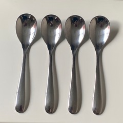 カレーを美味しく食べるスプーン　4本セットの画像