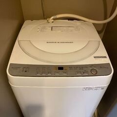 配達可!!冷蔵庫&6.0kg洗濯機セット♪SHARP　単身の画像