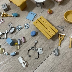 シルバニア 病院、バスルーム、小物の画像