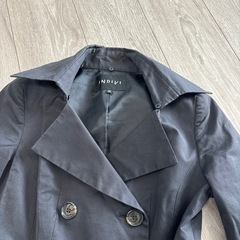 OZOC トレンチコート黒36サイズS
の画像