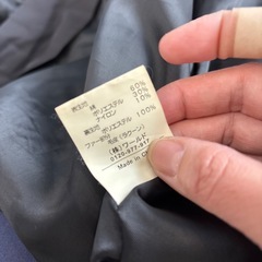 OZOC トレンチコート黒36サイズS
の画像