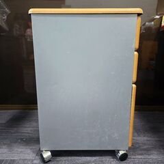 パソコン　サイドワゴン　キャビネット　引き出し　収納　棚　チェスト　キャスター付きの画像