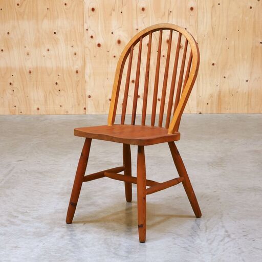 ≪zyt2645ジ≫ カントリー調 フープバックチェア パイン材 ②