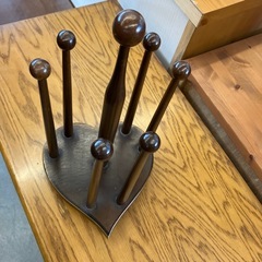 サ2512-138 昭和レトロ スリッパラック キズ汚れ多数の画像