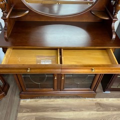 アンティーク調　　ミラーバックサイドボード
の画像