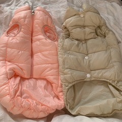 犬服　ダウン　アウター　防寒の画像