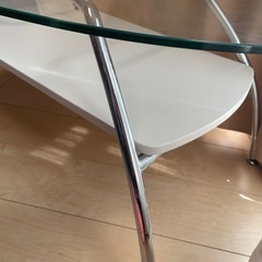 ガラステーブル【あま市引き取り】の画像