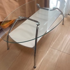 ガラステーブル【あま市引き取り】の画像