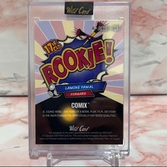 ラミン・ヤマル　 1of1 　直筆サイン　ルーキーカード　世界に1枚の画像