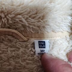 ユニクロボアジャケットの画像