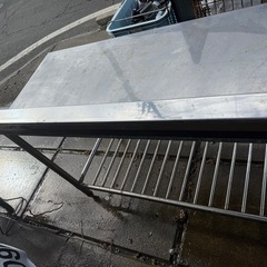 ステンレス製 作業台 の画像