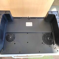 2口IHコンロ 2020年製 アイリスオーヤマ IHK-W12SP-B IHクッキングヒーター 設置スタンド付き 1400W IHコンロ IRIS OHYAMA コンロ台 札幌 北20条店の画像