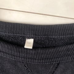 トレーナー　140 黒の画像