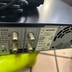 SHARP シャープAQUOS アクオス　ブルーレイレコーダー　BD-HDW63の画像