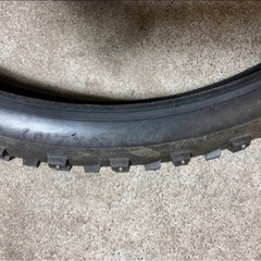 試し乗りのみ　26インチ　自転車　スパイクタイヤの画像