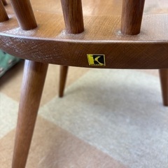 キツツキマーク　チェア　飛騨産業の画像