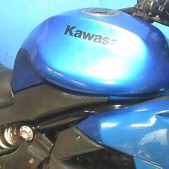 KAWASAKI ニンジャ400R 青 エンジン始動動画 車検取得で乗れます 半額配送キャンペーン 限定 現状渡し諸経費￥0- 横浜 P-Yardの画像