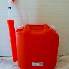 交渉中！灯油ポリタンク＆ポンプ＆ケースの画像