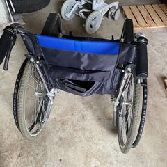  Miki BALシリーズ 車椅子 青/黒の画像