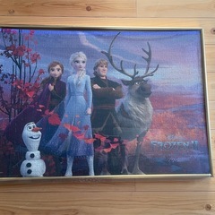 1000ピース ジグソーパズル アナと雪の女王2 秘密をめぐる物語 (51x73.5cm) 額縁　　4点セットの画像