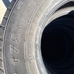無料　195/80R15 ダンロップ　バンタイヤの画像