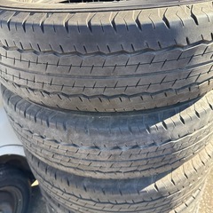 無料　195/80R15 ダンロップ　バンタイヤの画像