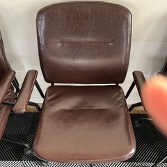 ニトリ　ワークチェアー3脚の画像