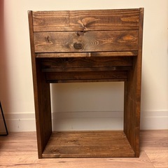 木製　絵本棚・マガジンラックの画像