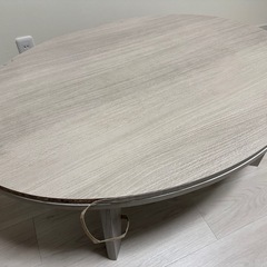 ローテーブル  こたつ 木目
の画像