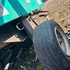 中古ミニロールベーラーとラップマシンの画像