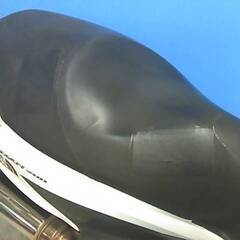 SUZUKI バーグマン200 白 エンジン始動動画 自賠責保険で乗れます 半額配送キャンペーン 現状渡し諸経費￥0- 横浜 P-Yardの画像