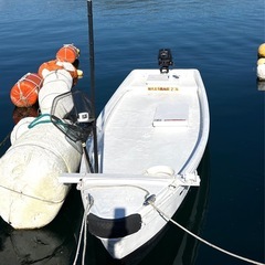 小型船舶12ft プレジャーボート船外機付(6馬力)の画像