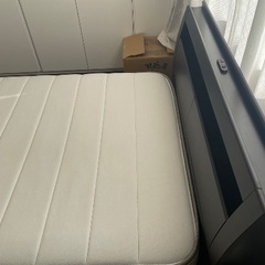 ★中古品★ニトリ Nスリープマットレス+ベッドフレームの画像