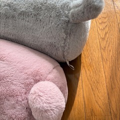 犬猫クッションの画像