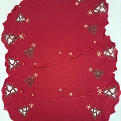 ランチマット4枚　クリスマスの画像