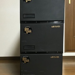 収納ケース　黒　3個　※お話し中の画像